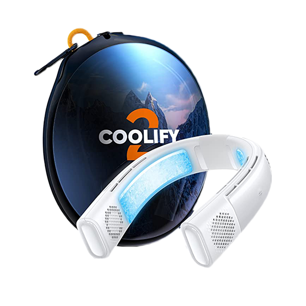 COOLIFY 2 TORRAS ネッククーラー 首掛け扇風機 4000mAhモデル　 ホワイト