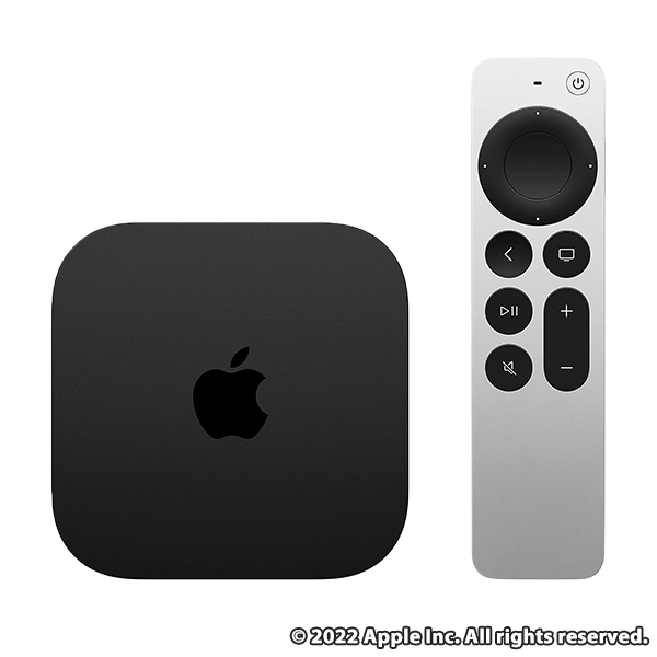 2022 Apple TV 4K 128GBストレージ搭載Wi‑Fi + Ethernetモデル (第3世代) 