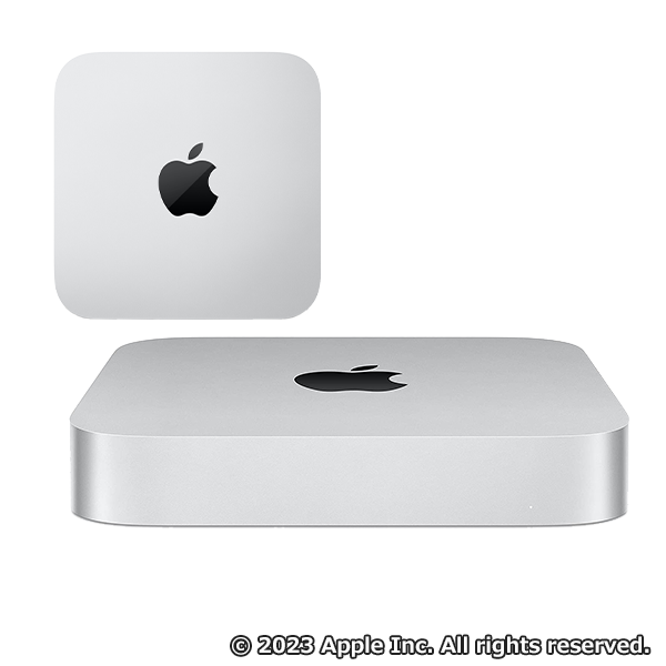 Apple 2023 Mac mini 8コアCPU 10コアGPU Apple M2チップ 8GBユニファイドメモリ 256GB SSD storage