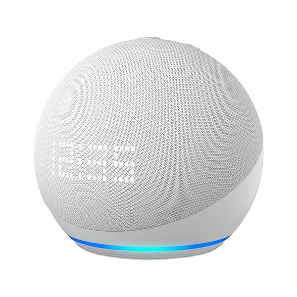 Echo Dot with clock (エコードットウィズクロック) 第5世代 グレーシャーホワイト