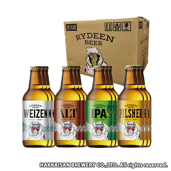 八海山 ライディーンビール 4種12本セット