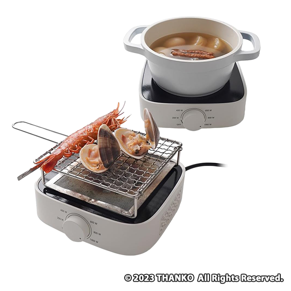 THANKO 電気炉ばた焼き器「酒と小鍋と炙りと私」 RADHEAHWH