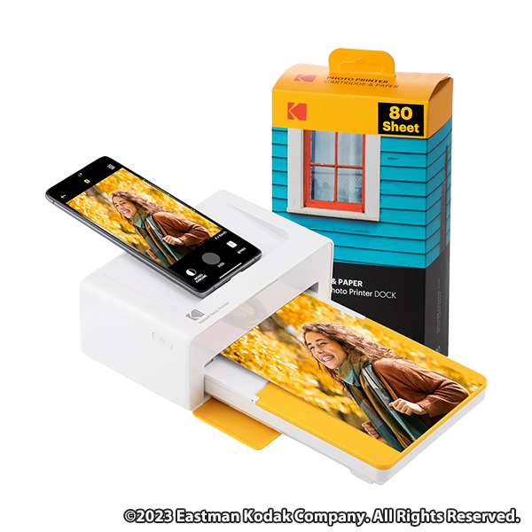 コダック Dock Plus 4PASSインスタントプリンター+90枚バンドル