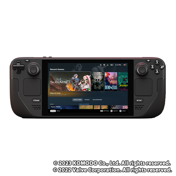 ポータブルゲーミングパソコン Steam Deck OLED 1TB