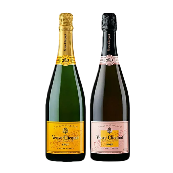 ヴーヴ・クリコ  イエローラベル&ローズラベル　2本セット