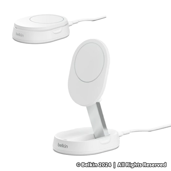 BELKIN　ベルキン Belkin Qi2 折りたたみ式充電パッド ホワイト [15W]  