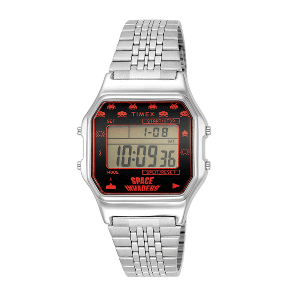TIMEX スペースインベーダーコラボ 3種から1つ(TW2V30000、TW2V30100、TW2V30200)
