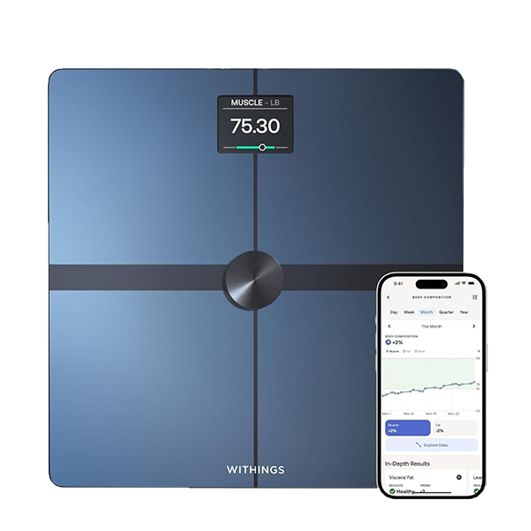 Withings Body Smart フランス生まれのスマート体重計　ブラック