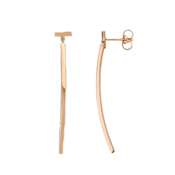 Tiffany & Co.(ﾃｨﾌｧﾆｰ) Tバーピアス ローズゴールド 62271884