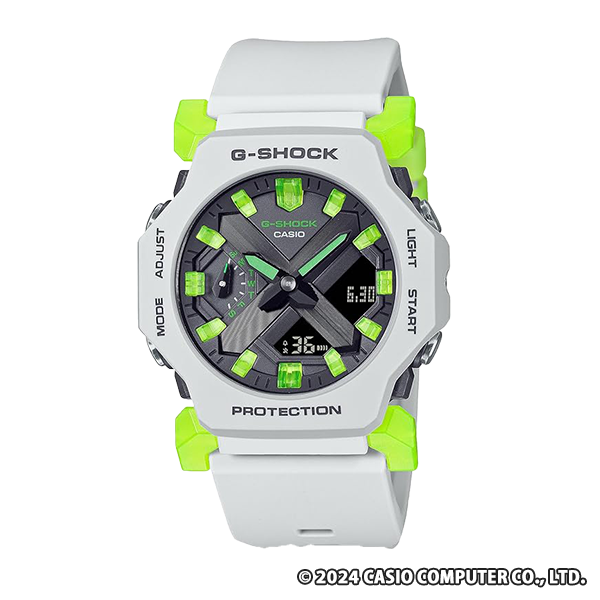 G-SHOCK web限定 Virtual mix series GA-2300MW-8AJF　グレー