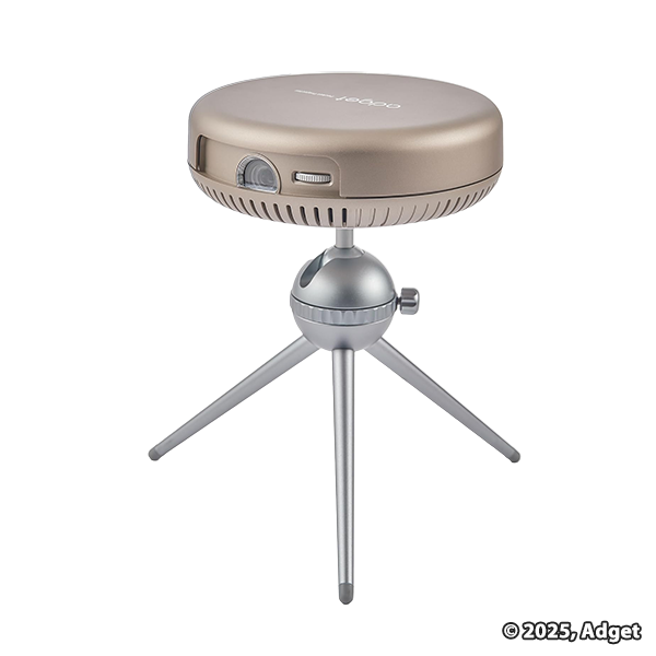 Adget Pocket Projector モバイルプロジェクター(Greige)