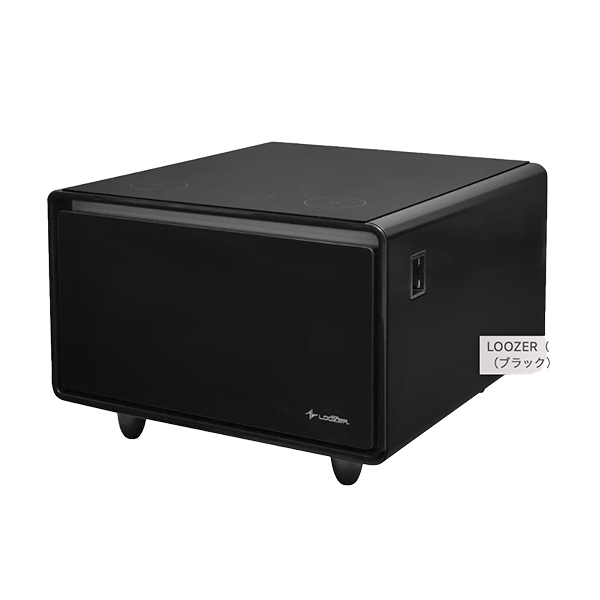 ROYAL LOOZER SMART TABLE　STB65-BLACK65L 1ドア冷蔵庫付（ブラック）