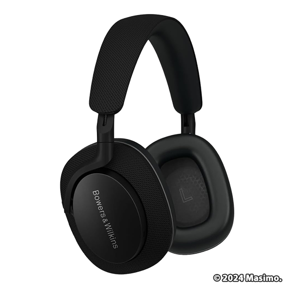 Bowers & Wilkins オーバーイヤー ノイズキャンセリング ワイヤレス ヘッドホン ブラック