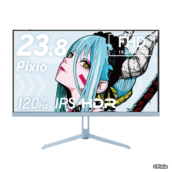 PX246 Wave Pastel Blue ゲーミングモニター 23.8インチ FHD 120Hz IPS