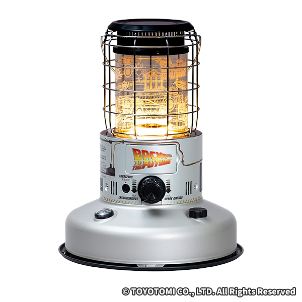 トヨトミ BTTF40周年限定 特別デザイン石油ストーブ バック・トゥ・ザ・フューチャー Part1 RR-25BTTF(S)
