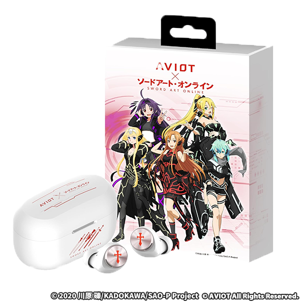 AVIOT ソードアート・オンライン コラボワイヤレスイヤホン TE-D01v-SOW HEROINEモデル