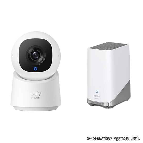 Anker Eufy Indoor Cam C220 (屋内カメラ)+HomeBase S380 