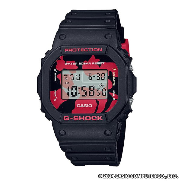 G-SHOCK NISHIKIGOI 錦鯉 DW-5600JK-1JR ブラック
