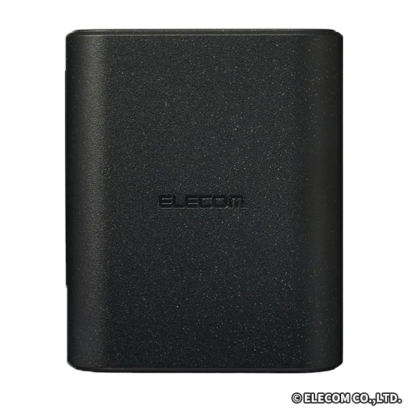 エレコム モバイルバッテリー 9000mAh 45W ナトリウムイオン電池 ブラック EC-C27LBK　
