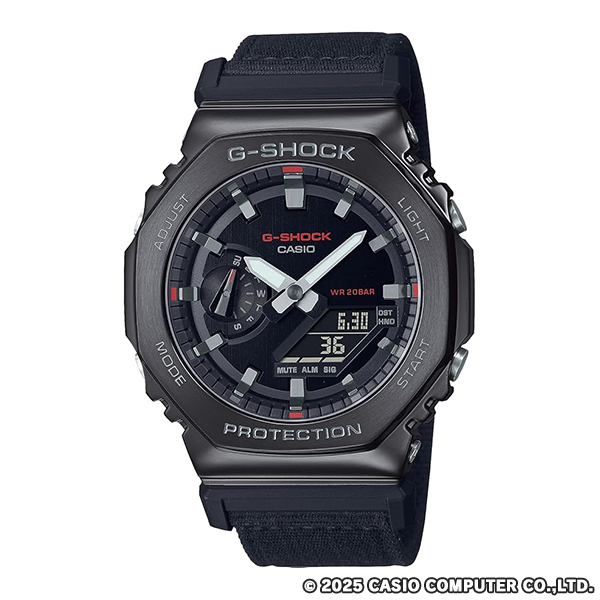 G-SHOCK メタルカバード GM-2100CB-1AJF クロスバンド ブラック