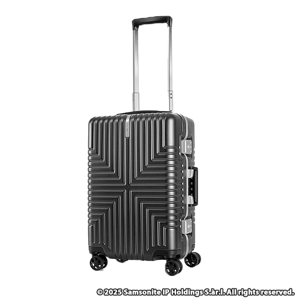 サムソナイトインターセクト スピナー 機内持込可 34L 55 cm 3.3kg　ブラック