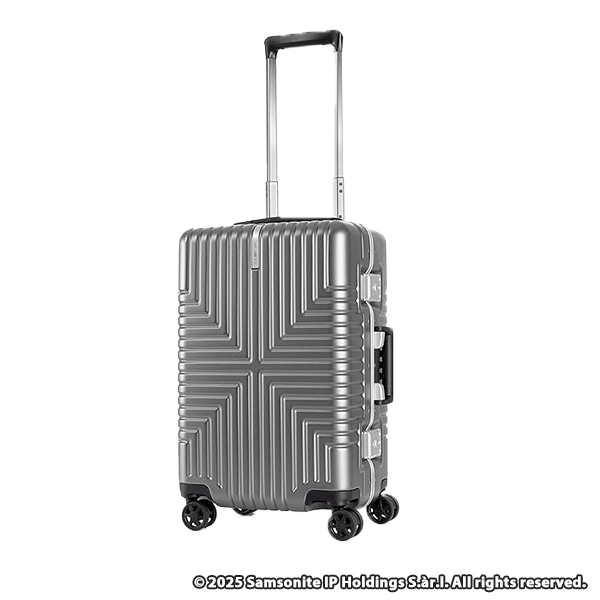 サムソナイト インターセクト スピナー 機内持込可 34L 55 cm 3.3kg　シルバー