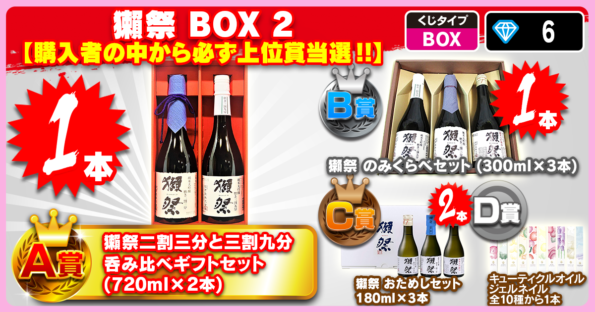 獺祭 BOX 2