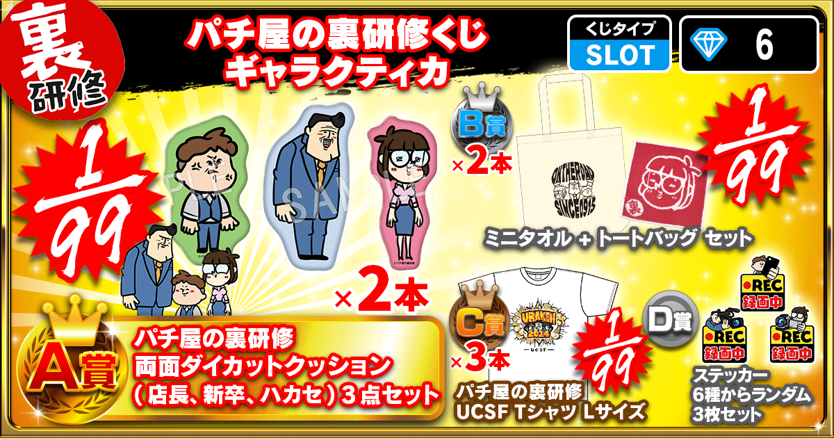 パチ屋の裏研修くじ ギャラクティカ