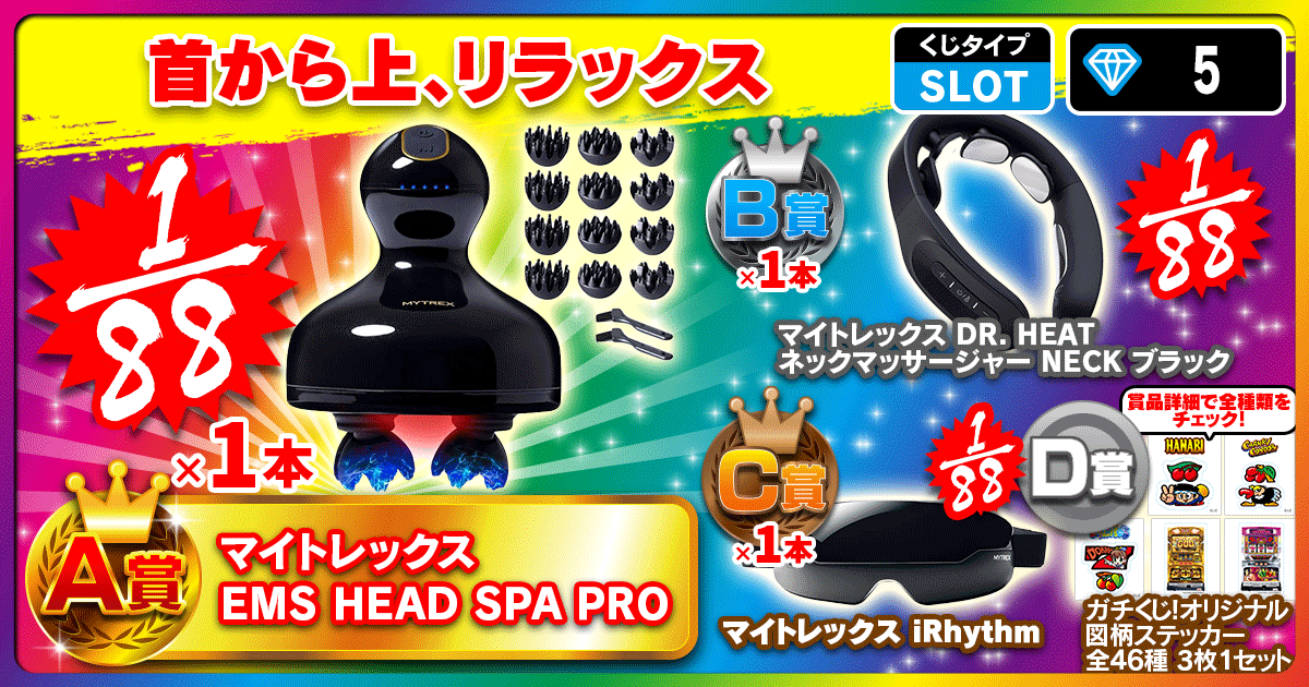 首から上、リラックス