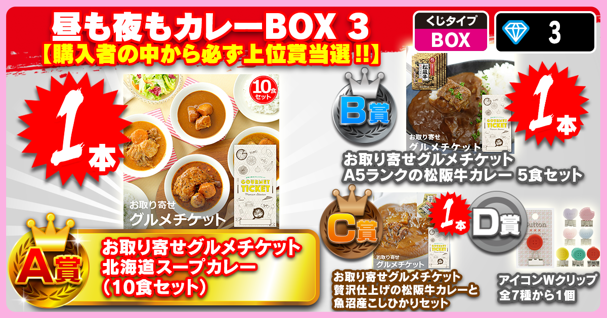昼も夜もカレーBOX 3