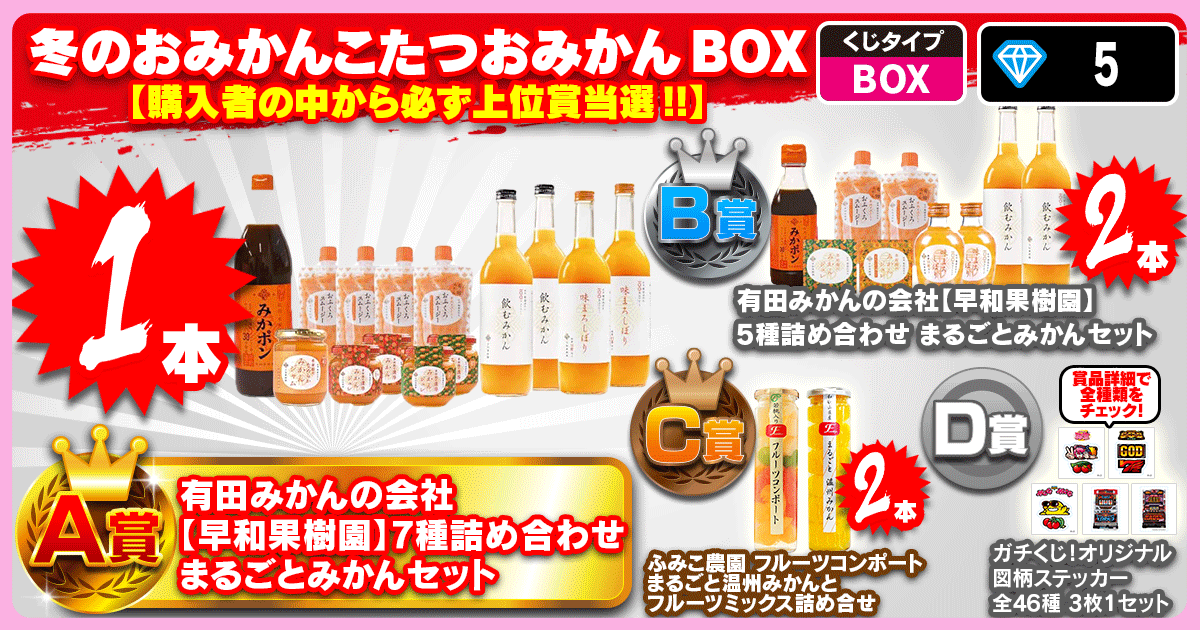 冬のおみかんこたつおみかんBOX