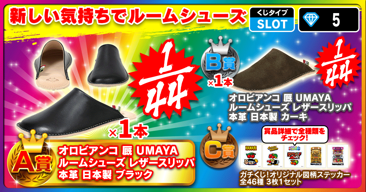 新しい気持ちでルームシューズ