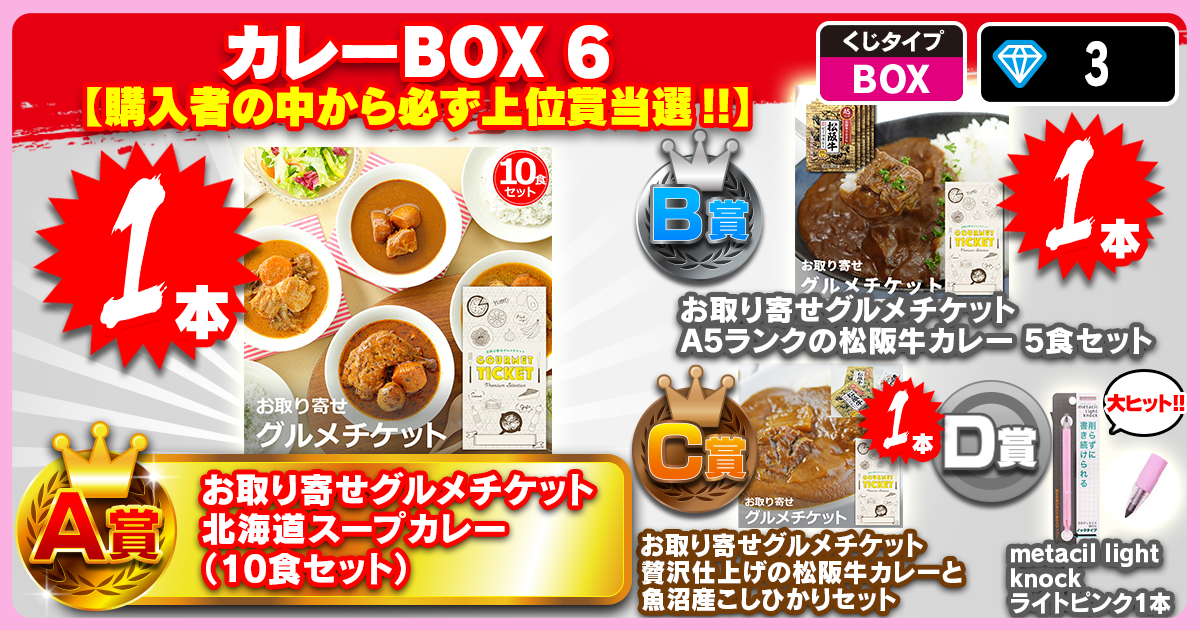 昼も夜もカレーBOX 6