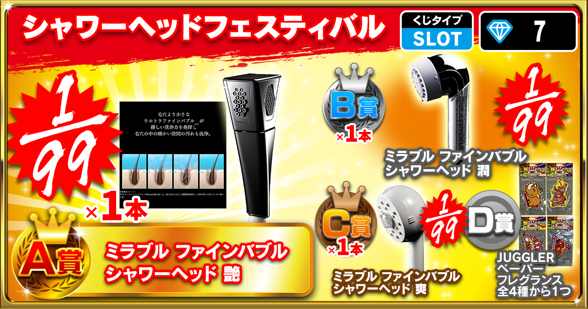 シャワーヘッドフェスティバル