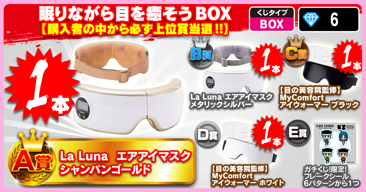 眠りながら目を癒そうBOX