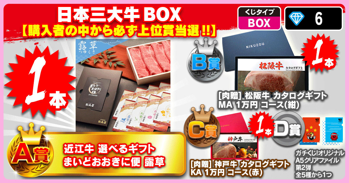日本三大牛BOX