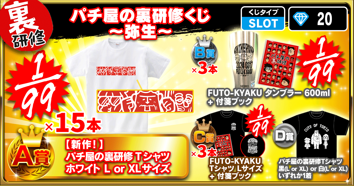 パチ屋の裏研修くじ ～弥生～
