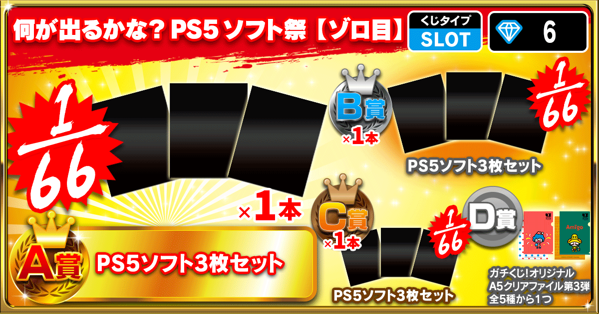 何が出るかな？PS5ソフト祭【ゾロ目】