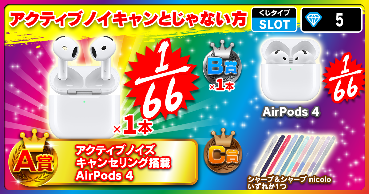 アクティブノイキャンとじゃない方