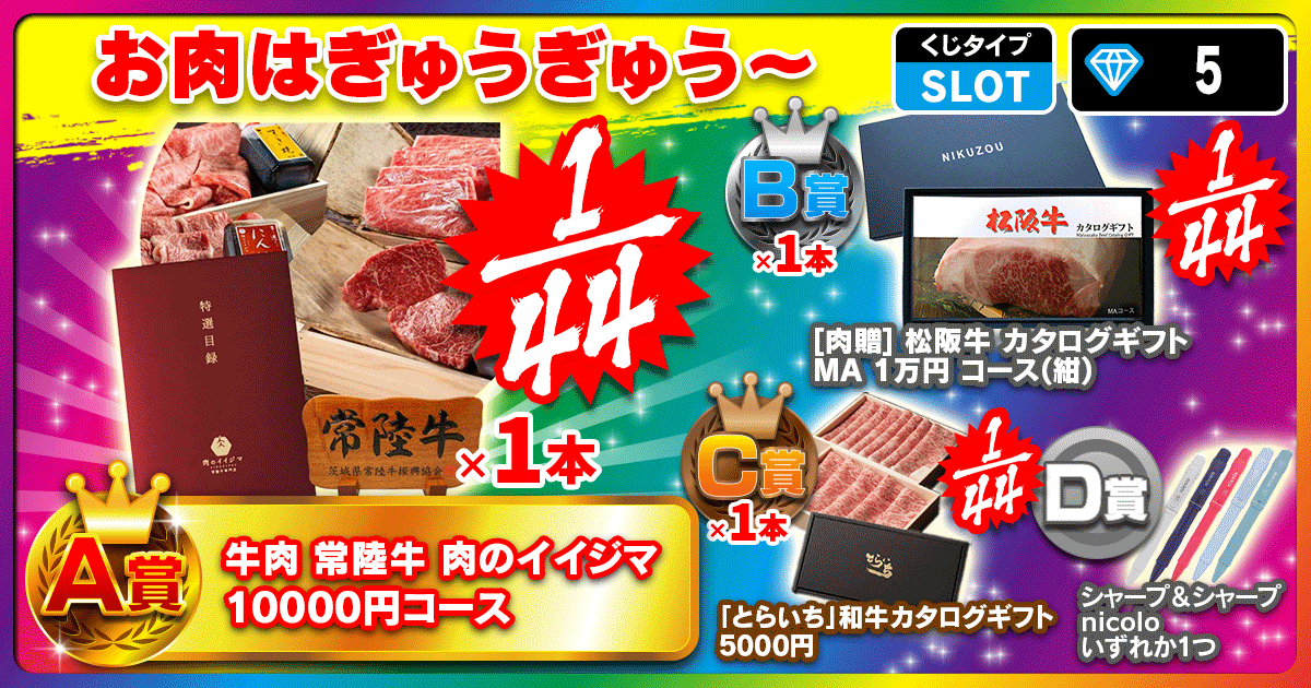 お肉はぎゅうぎゅう～