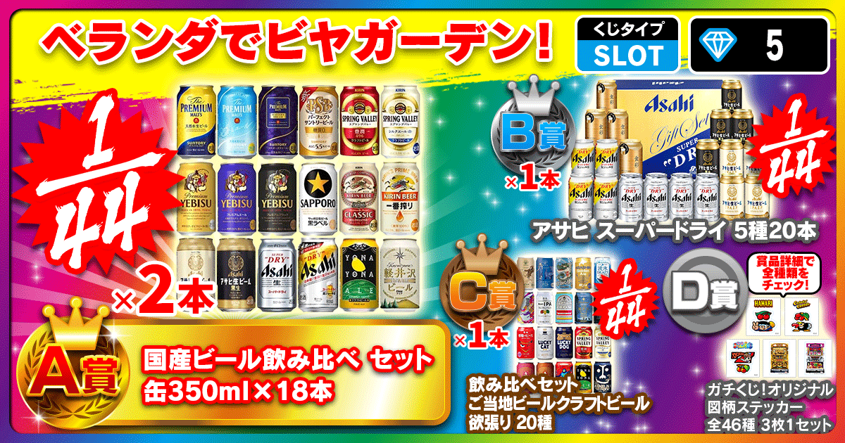 ベランダでビヤガーデン！