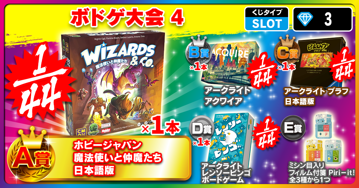 ボドゲ大会 4