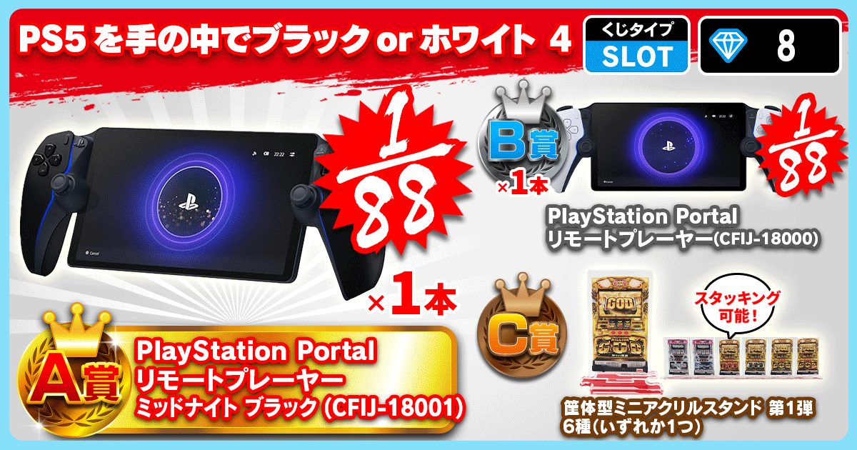 PS5を手の中で ブラック or ホワイト 4