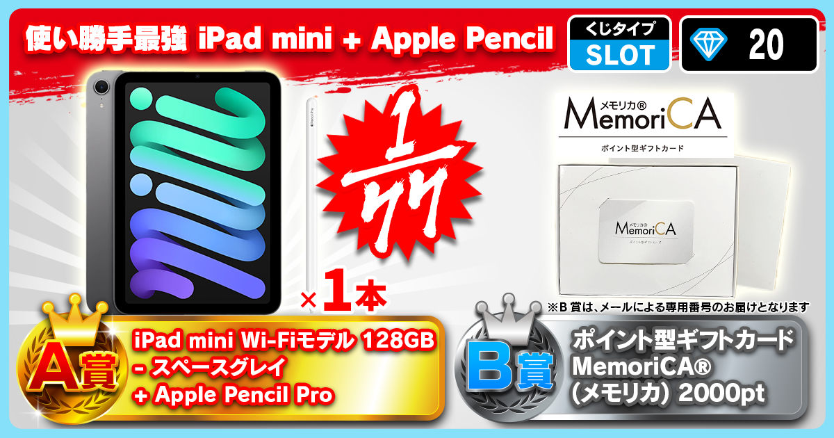 使い勝手最強 iPad mini + Apple Pencil