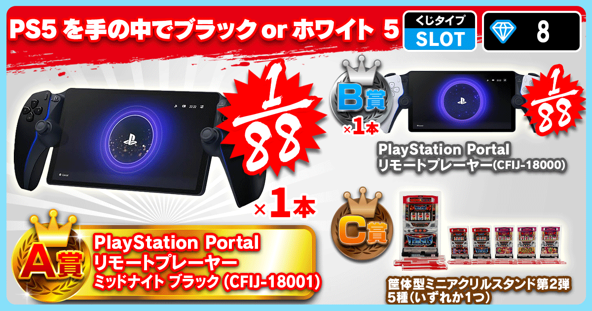PS5を手の中で ブラック or ホワイト 5