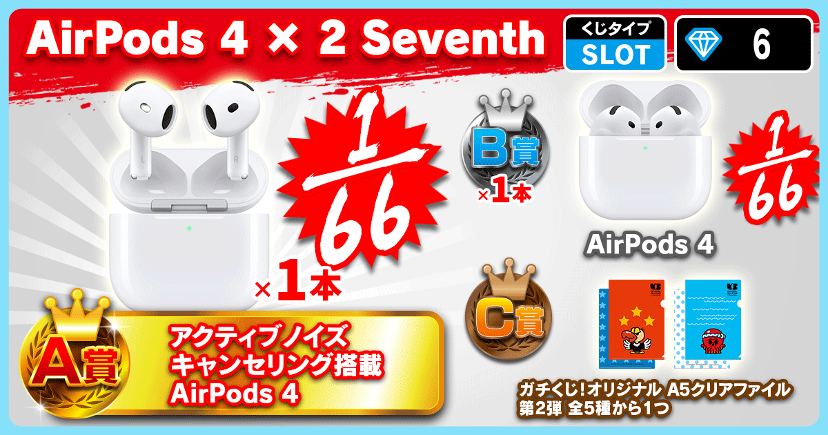 AirPods 4 × 2 Seventh
