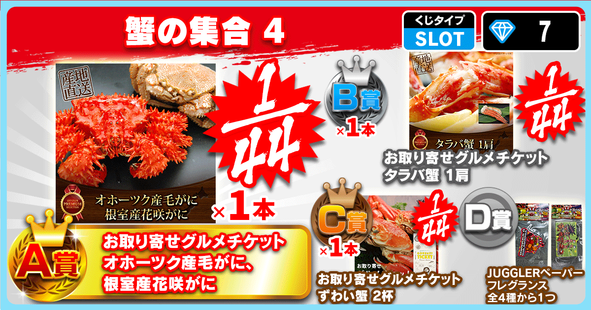 蟹の集合 4