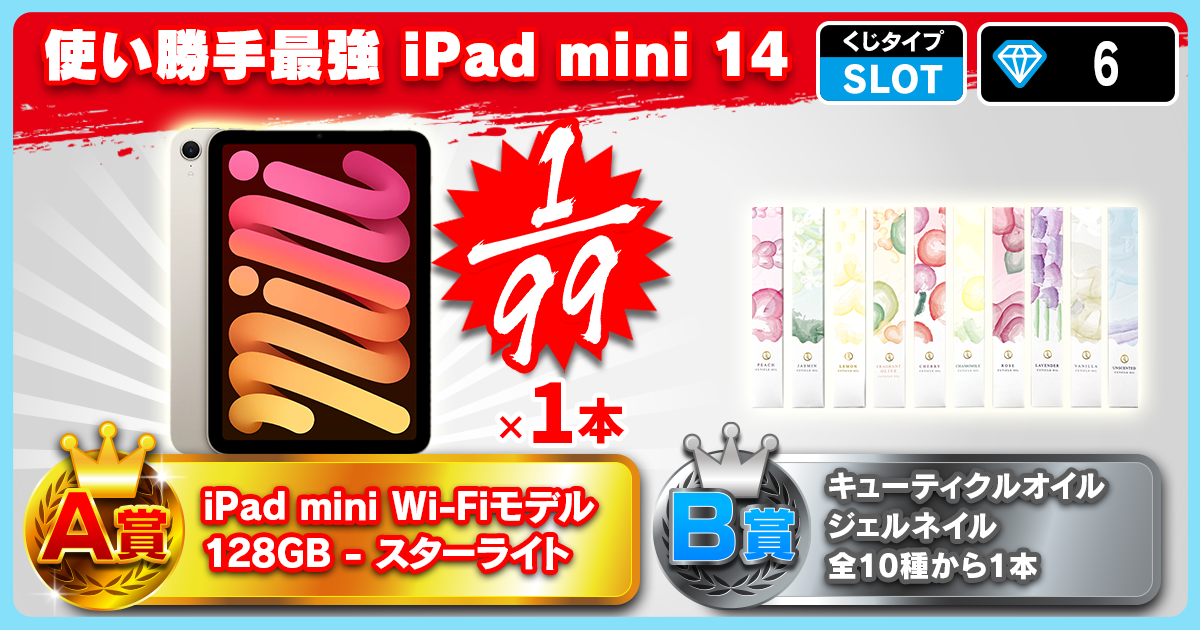 使い勝手最強 iPad mini 14