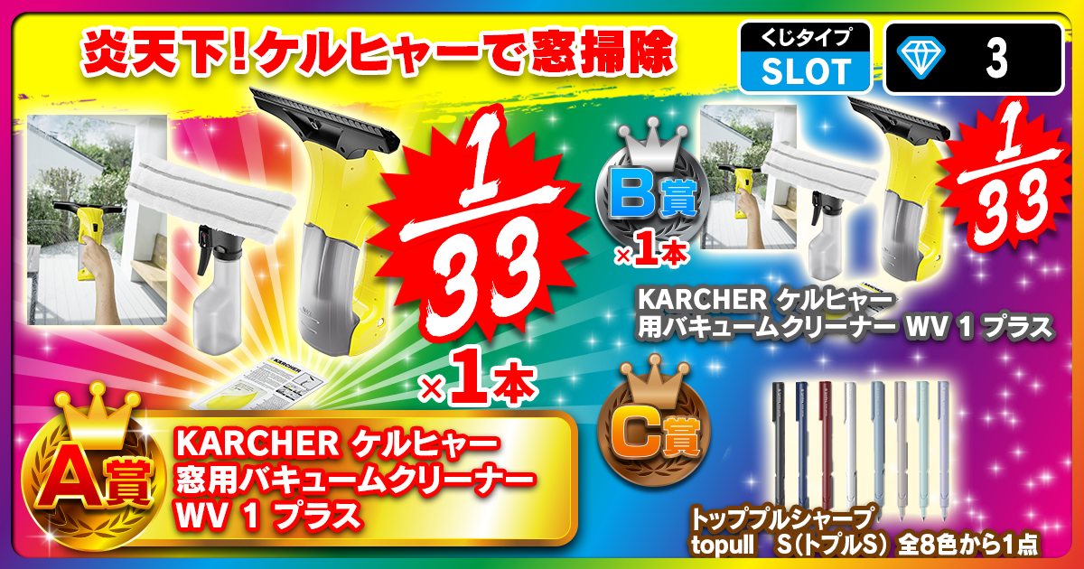 炎天下！ケルヒャーで窓掃除