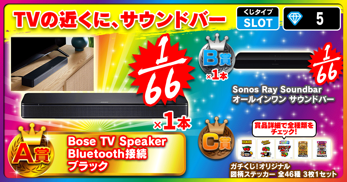 TVの近くに、サウンドバー